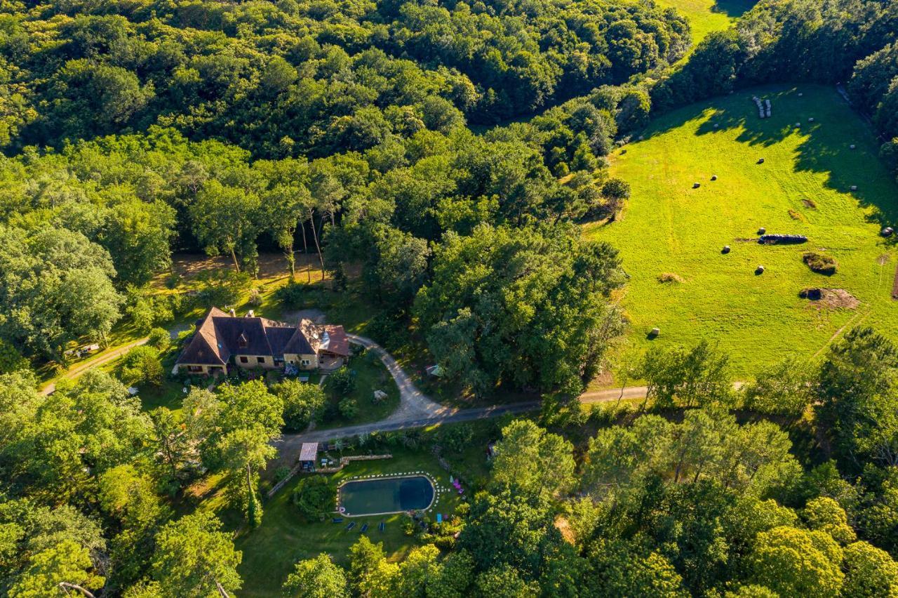Maison De Charme, Piscine Naturelle Dordogne Perigord Prats-du-Perigord Экстерьер фото