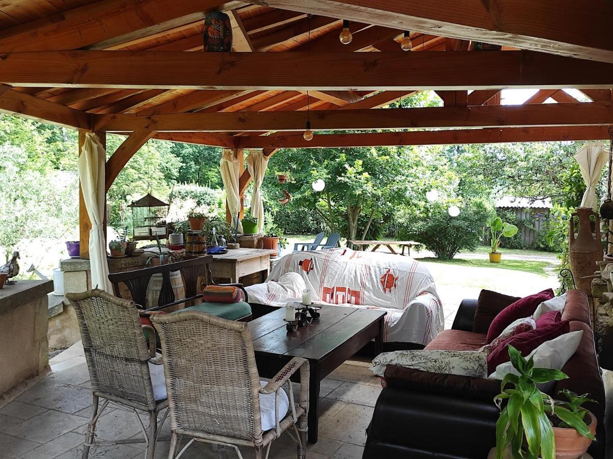 Maison De Charme, Piscine Naturelle Dordogne Perigord Prats-du-Perigord Экстерьер фото
